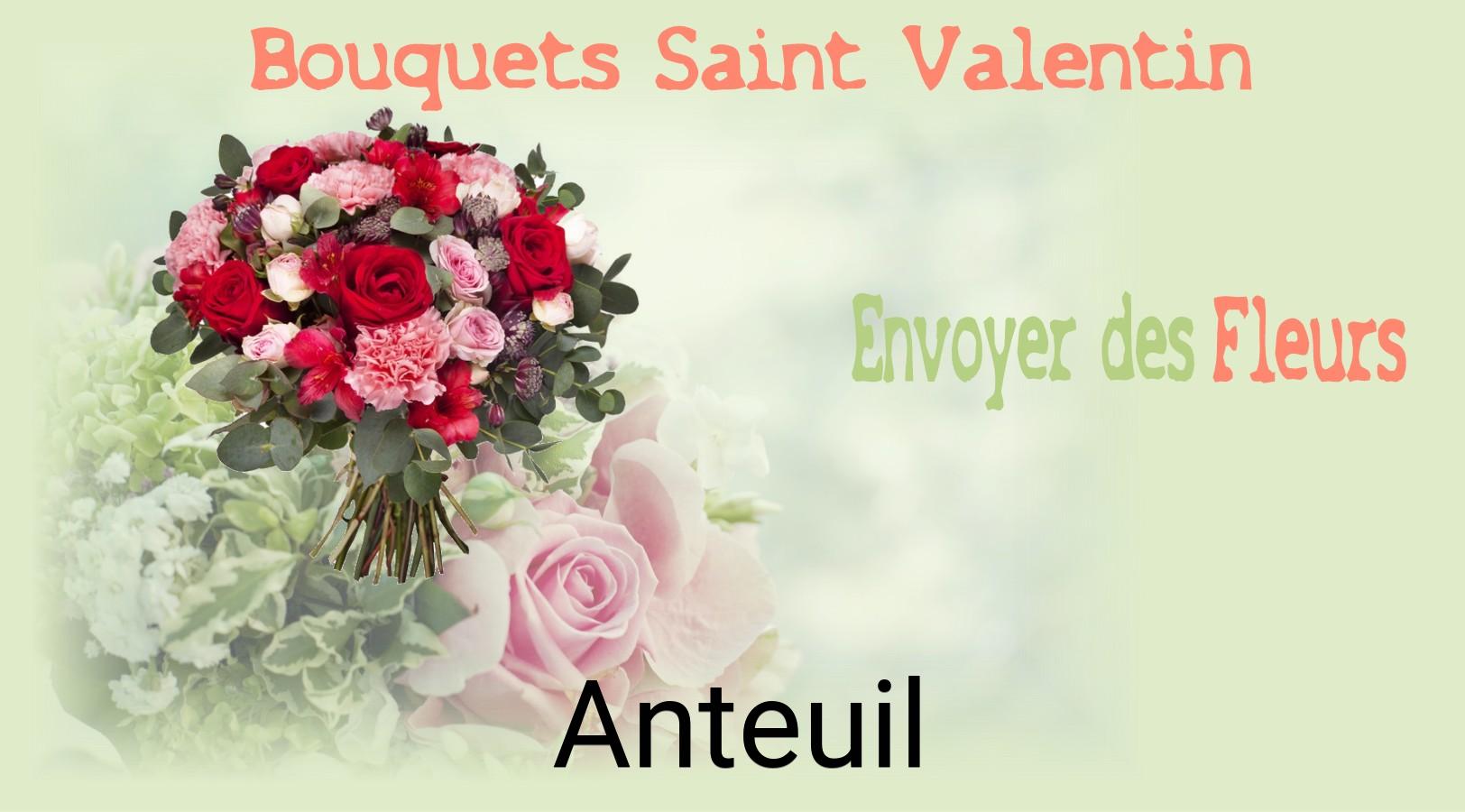 Roses de Saint-Valentin livrées à Anteuil